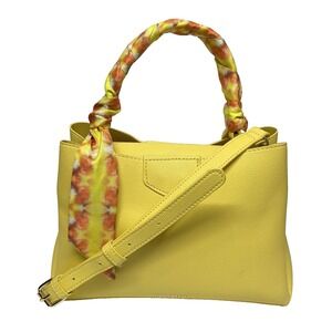 Like Dreams Women's Small Faux Leather Yellow Purse Shoulder Handbag‎ Crossbody